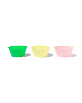HEMA Cupcake vormen siliconen - 12 stuks (multi3)