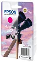 Epson 502 3.3ml 165pagina's Magenta inktcartridge - thumbnail