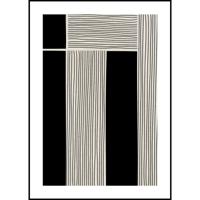 Wanddecoratie Ribbing 50x70 - thumbnail