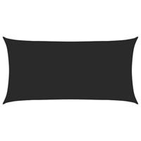 Zonnezeil 160 g/m 2x4 m HDPE zwart - thumbnail