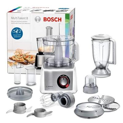 Bosch MC812S844 MultiTalent 8 Keukenmachine Wit/RVS