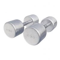 Dumbellset 25 kg (2 x 12,5 kg) Chroom - thumbnail
