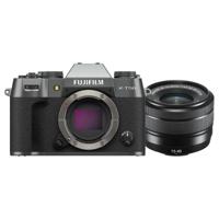 Fujifilm X-T50 charcoal silver + XC 15-45mm - thumbnail