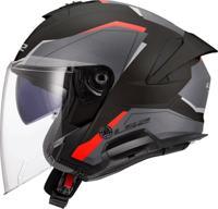 LS2 jethelm "of618 verso ii air" helmets of618 verso i air black/red gr. l - thumbnail