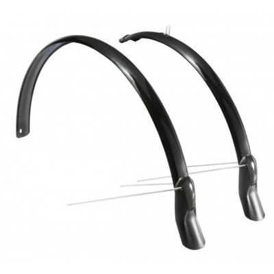 Eurofender spatbordenset scatto 51mm 28" glans zwart