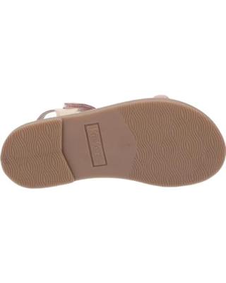 Leren kindersandalen Preziosa 959992-30-133 KICKERS® rozen