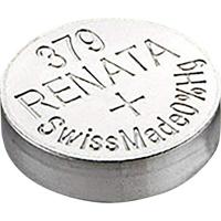 Renata SR63 knoopcel 379 zilveroxide 16 mAh 1,55 V 1 st. - thumbnail