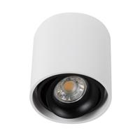 Oliver Opbouwspot Rond Wit - thumbnail