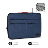 Laptoptas Subblim Air Padding 360 Blauw - thumbnail