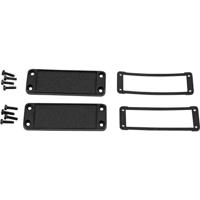 Hammond Electronics Eindplaat Aluminium Zwart (l x b x h) 6 x 87 x 31 mm 1 stuk(s) - thumbnail