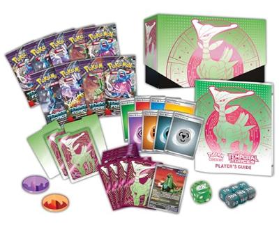 Pokemon TCG Scarlet & Violet Temporal Forces Elite Trainer Box - Iron Leaves