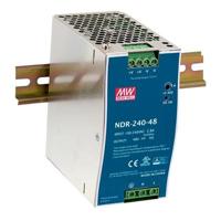 MEAN WELL NDR-240-48 DIN-rail netvoeding 5 A 240 W Aantal uitgangen:1 x Inhoud 1 stuk(s) - thumbnail