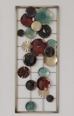 Frame 3D art - Abstracte planeten 2 , 25X60cm