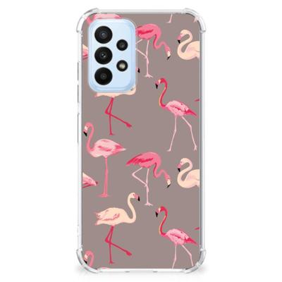 Samsung Galaxy A23 Case Anti-shock Flamingo Samsung Galaxy A23 Case Anti-shock Flamingo