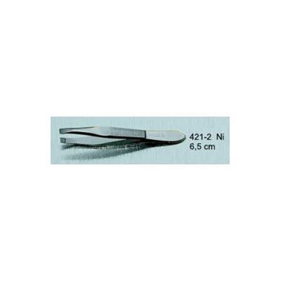 Malteser Pincet 6.5cm nikkel 421-2 1 Stuks Malteser Pincet 6.5cm nikkel 421-2 1 Stuks