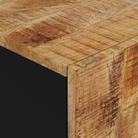 Badkamerkast 38x33x58 cm massief mangohout - thumbnail