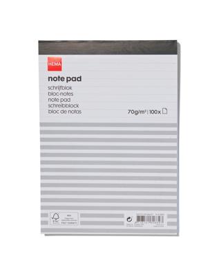 HEMA Schrijfblok A5 gelinieerd