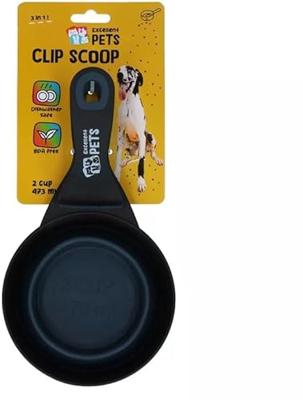 Excellent Pets Voerschep met Sluitclip 2 cup Excellent Pets Voerschep met Sluitclip 2 cup