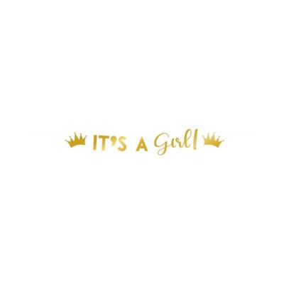 Letter banner - It&apos;s a girl!