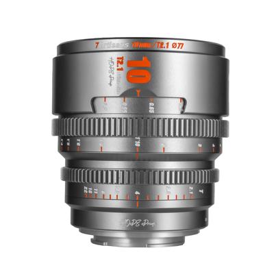 7artisans 10mm T2.1 M43 (Panasonic, Olympus) Titanium Grey