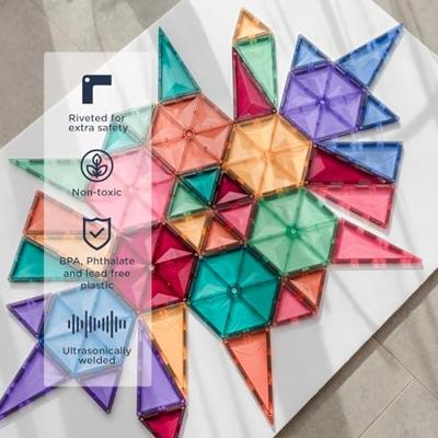 Connetix Geometry Pastel 40 stuks - thumbnail