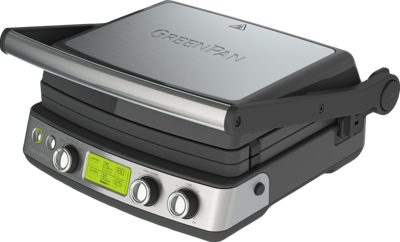GreenPan Elite contactgrill Contact grill Zwart