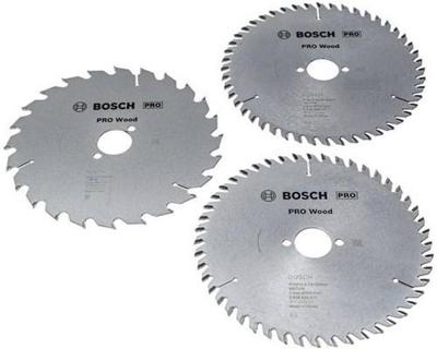Bosch Accessoires pro wood cirkelzaagbladen | 190 mm | 3 stuks - 2608644731