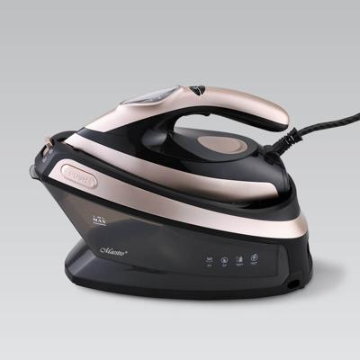 Maestro MR-320C stoomstrijkijzer station 2400 W 1,5 l Keramische zoolplaat Zwart, Roze goud - thumbnail