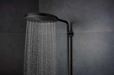 Hansgrohe Pulsify S Puro Showerpipe 260 1jet met thermostaat en handdouche 3jet, mat zwart Hansgrohe Pulsify S Puro Showerpipe 260 1jet met thermostaat en handdouche 3jet, mat zwart