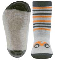 Ewers antislip sokken Stoppi softstep raceauto zilvergrijs-31-34 - thumbnail