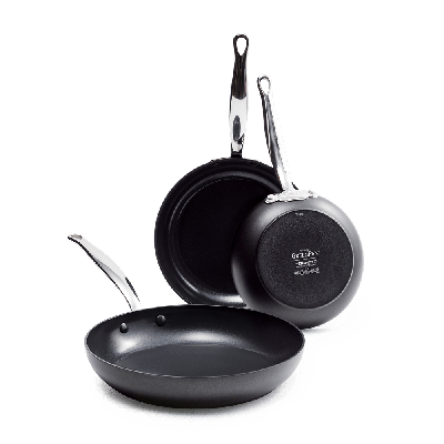 Barcelona Black Koekenpannenset 3-delig Barcelona Black Koekenpannenset 3-delig