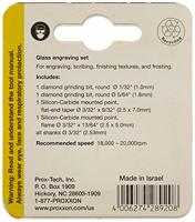 PROXXON Tool kits 4pcs for glass processing - thumbnail