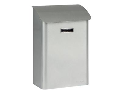 Practo Garden - Brievenbus - Leeds - Gelakt staal - Zilvergrijs