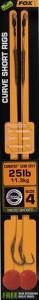 Fox Edges Curve Short Camotex Semi Stiff Rig 2st. Size 6 - 20 lb