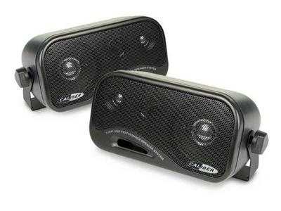 3-Weg Autospeakers - Voor Opbouw in Auto of Vrachtwagen - 120W/90dB - Set van 2 Incl. Montageset (CSB2) 3-Weg Autospeakers - Voor Opbouw in Auto of Vrachtwagen - 120W/90dB - Set van 2 Incl. Montageset (CSB2)