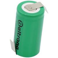 Beltrona SC2400 Speciale oplaadbare batterij Sub-C Z-soldeerlip NiMH 1.2 V 2400 mAh 1 stuk(s) - thumbnail