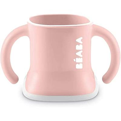 3-in-1-meegroeibeker 'Evoluclip' van BEABA old pink