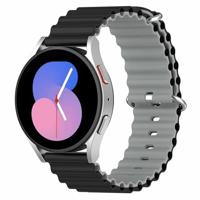 Garmin Vivomove 3 / HR / Luxe / Sport / Style / Trend - Ocean Style bandje - Zwart / grijs - thumbnail