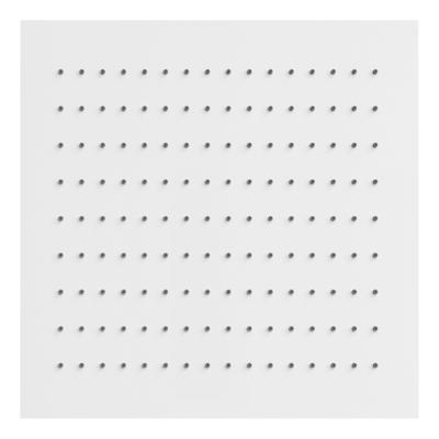 Hoofddouche Tres Plafond 38x38 cm Vierkant Patroon Mat Wit Hoofddouche Tres Plafond 38x38 cm Vierkant Patroon Mat Wit