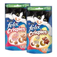 Felix Crispies met rund- & kipsmaak kattensnack Per 8 - thumbnail
