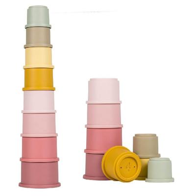 Little Dutch Stapelbekers Roze Little Dutch Stapelbekers Roze