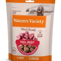 Natures Variety freeze dried chunks beef - thumbnail