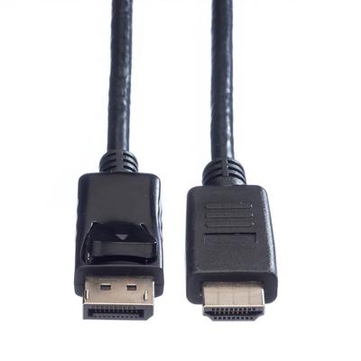 VALUE DisplayPort kabel DP - HDTV, M/M, zwart, 1 m VALUE DisplayPort kabel DP - HDTV, M/M, zwart, 1 m