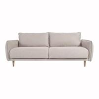 Kave Home 3-zits Bank 'Carlota' Micro-bouclé, kleur Beige - thumbnail