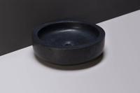 Forzalaqua Verona waskom 40x40x12cm Rond Natuursteen Graniet gezoet 8010235 - thumbnail