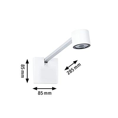 Paulmann Adelia 95574 LED-schilderijlamp 4.5 W LED Aluminium (geborsteld) - thumbnail