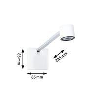 Paulmann Adelia 95574 LED-schilderijlamp 4.5 W LED Aluminium (geborsteld) - thumbnail