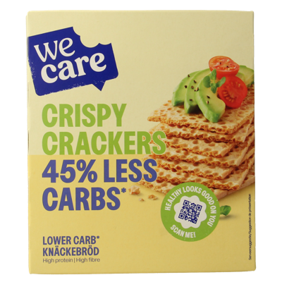 WeCare Lower Carb Crispy Crackers