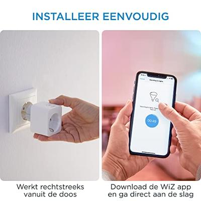 Slim Stopcontact Philips Wiz - thumbnail