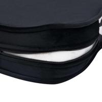 VidaXL Hondenbank 68x38x38 cm pluche zwart - thumbnail